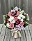 Букет цветов из: Альстромерии, Гвоздики, Розы и Хризантемы в Инзер