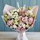 Букет цветов из: Альстромерии и Розы в Инзер
