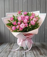 Букет Розовый кустик #REPLACE_PRED# Инзер