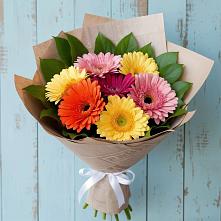 Букет цветов из:  Герберы в Инзер