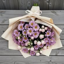 Букет цветов из:  Розы и Хризантемы #REPLACE_PRED# Инзер