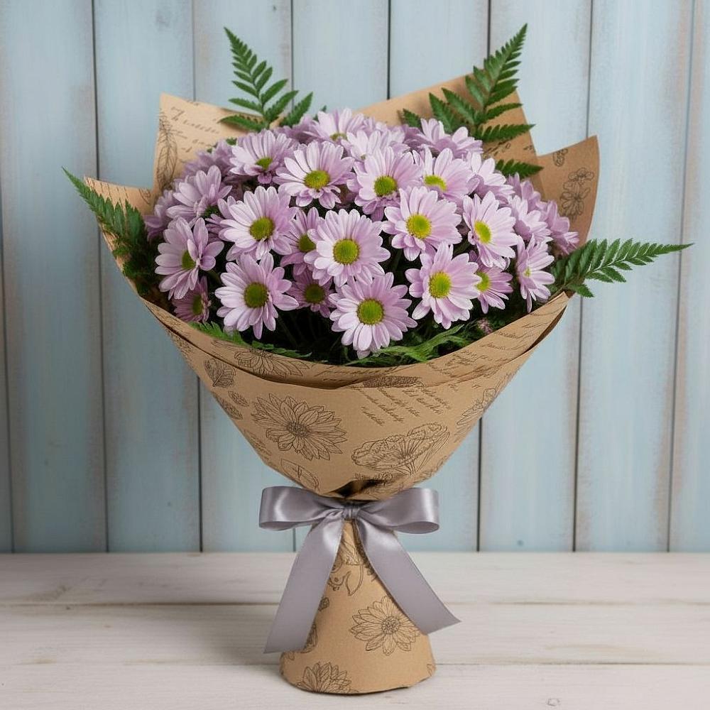 Букет цветов из: Хризантемы в Инзер