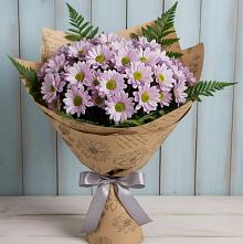 Букет цветов из:  Хризантемы в Инзер