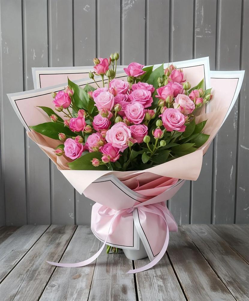 Букет Розовый кустик в Инзер