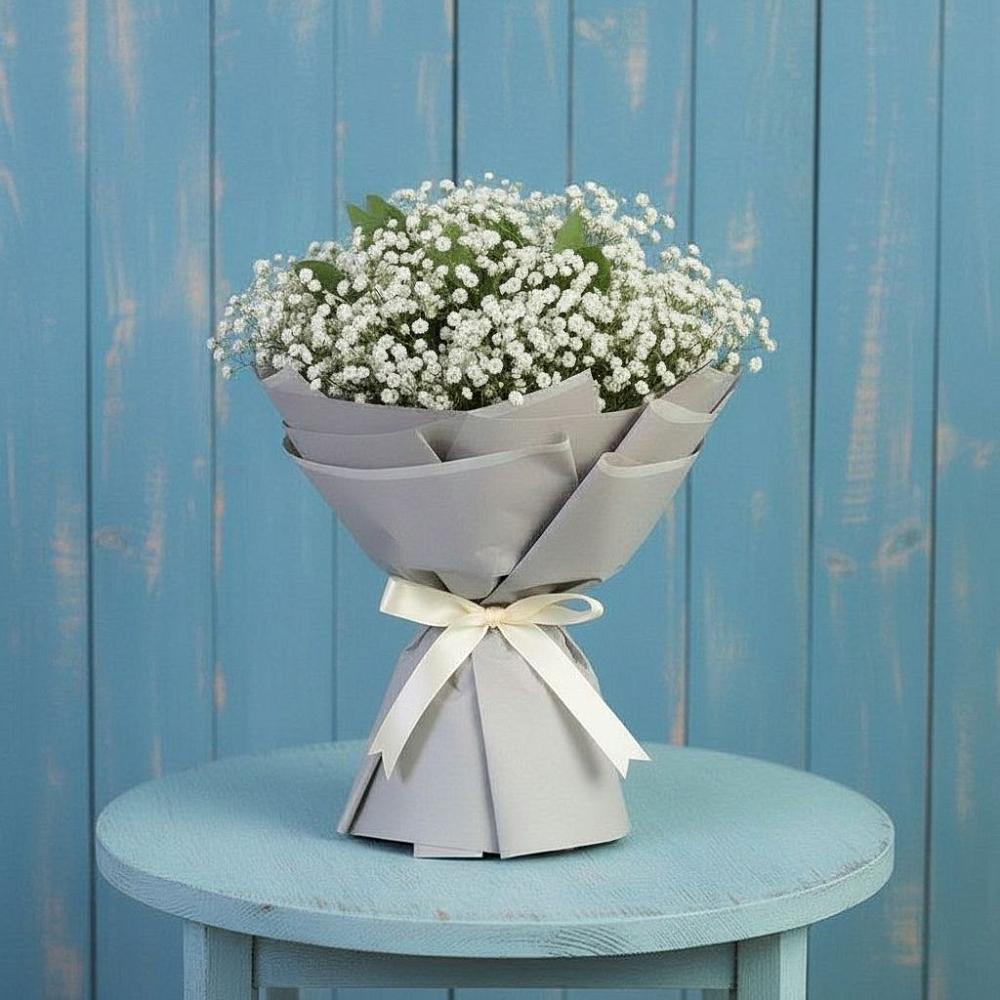 Букет цветов из: Гипсофила в Инзер