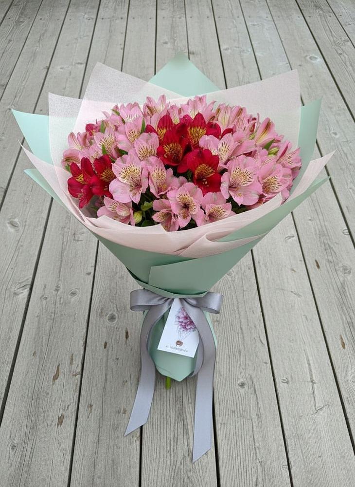 Букет цветов из: Альстромерии в Инзер